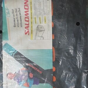 Salomon Black and Red Ski Bag